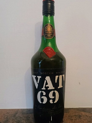 Μπουκάλι Whisky Vat 69 σφραγισμένο σαν καινούργιο
