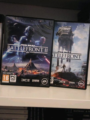 Star Wars Battlefront 1 and 2 PC like new, for collection only