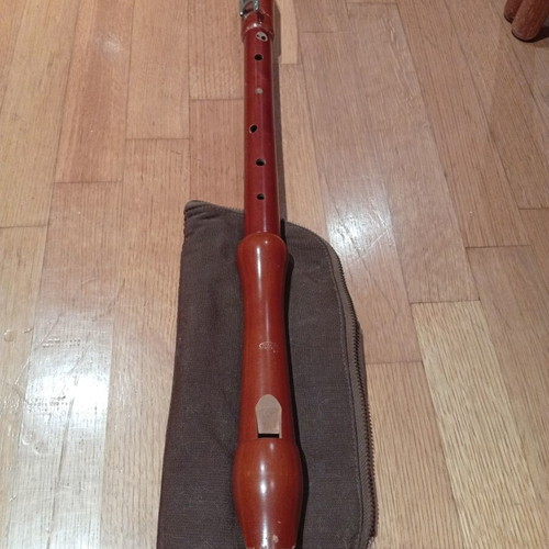 Wooden Flute Venus Vintage 65 cm Used with Original Case