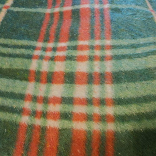 Half-double blanket used acrylic 170 x 210 cm