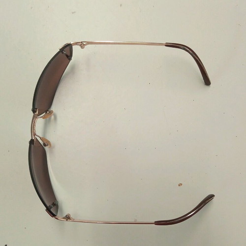 Max Mara authentic sunglasses new, brown with gold frame