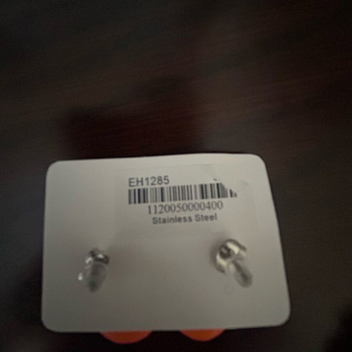 Orange earrings new