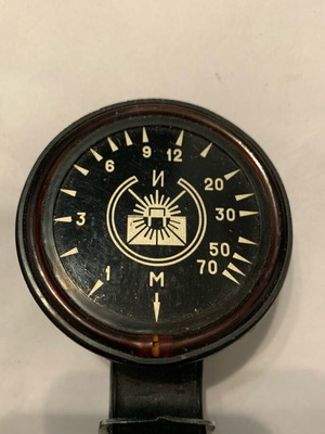 Diver depth gauge of the USSR used