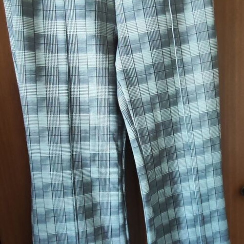 H&M Checked Fabric Pants grey size 140 cm like new