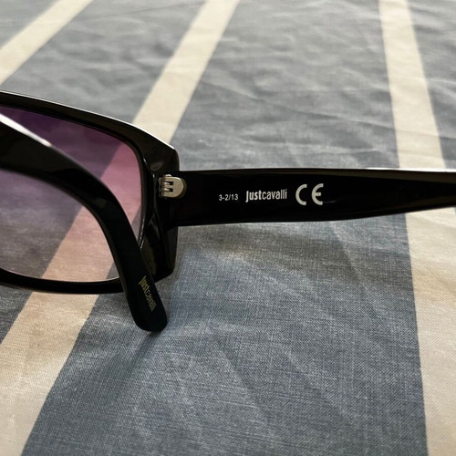 Just Cavalli JC498S sunglasses, black and purple