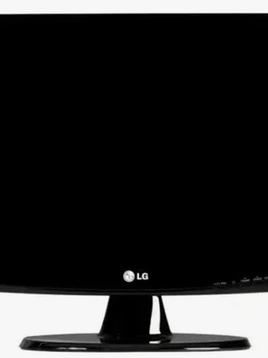 Monitor 22 μεταχειρισμένο με κάθετες γραμμές, φαίνεται σε σκοτεινό φόντο
