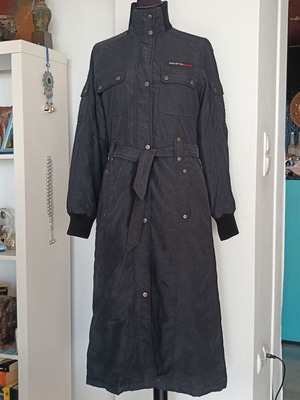 Alpine Pro City Wear Maxi Coat like new, black, S/M