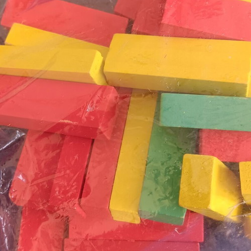 Wooden Blocks for Arithmetic Learning, New, Colorful