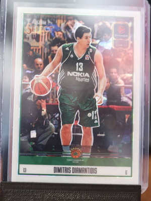 Dimitris Diamantidis Green /149 Score Select Panini EuroLeague Card like new