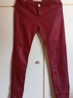 Women's skinny pants like new, red, size M 38 10