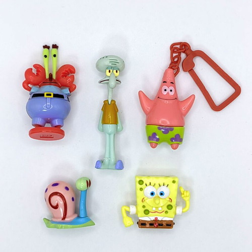 Vintage Kinder Surprise SpongeBob Toys like new
