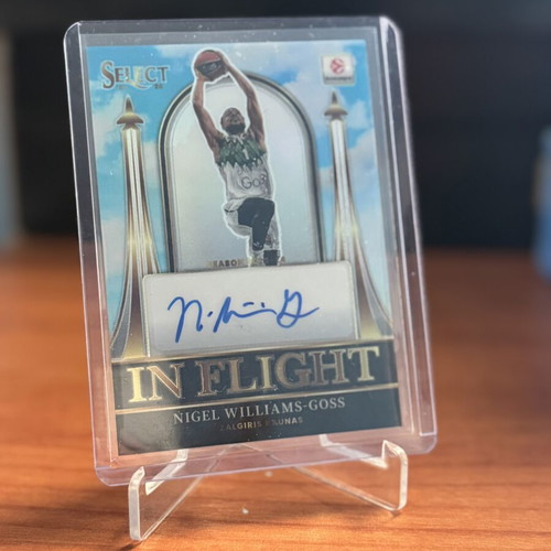 25-26 Panini EuroLeague Select Williams-Goss Auto/75 basketball card