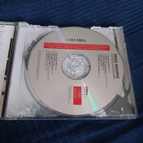 Thanos Kalliris Kapoio Kalokairi CD like new, pop