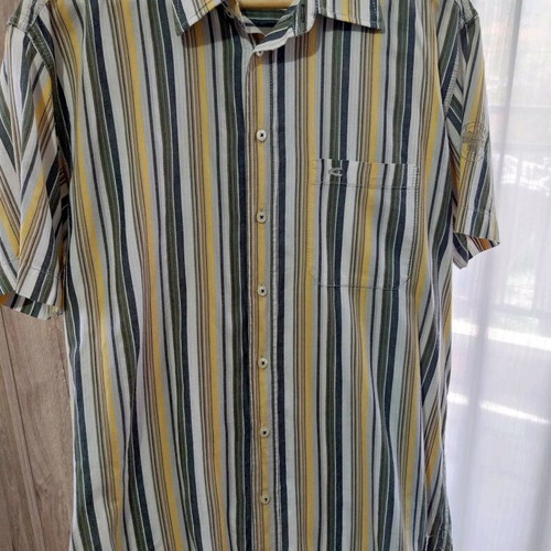 Camel Active men's short-sleeve shirt like new, multicolor, size L