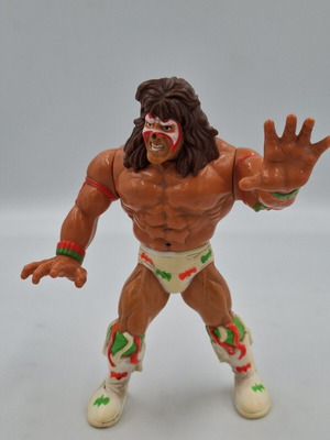 Ultimate Warrior Action Figure WWF Hasbro Series 2 used