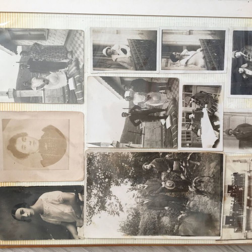 Historical photo album used, Egypt and Greece 1920-1930 rare retro photos