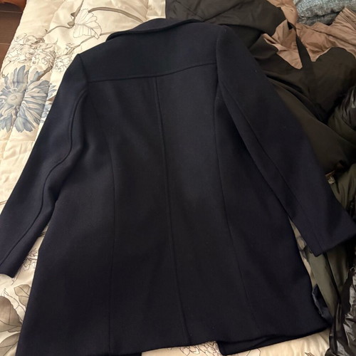 Classic Italian wool jacket like new, size S/M, navy
