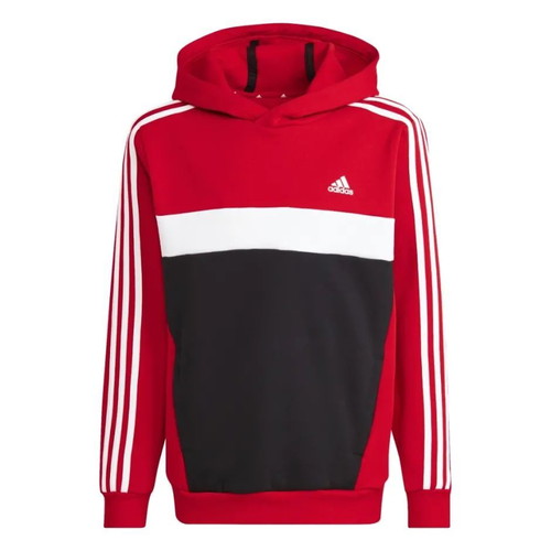 Adidas hoodie new for boys XL black and red
