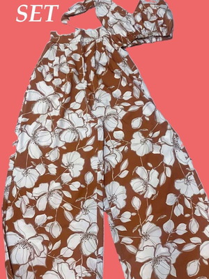 Set Shein N "S" like new, brown summer outfit