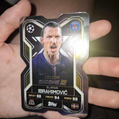 X Card Exclusive Zlatan Ibrahimovic PSG new