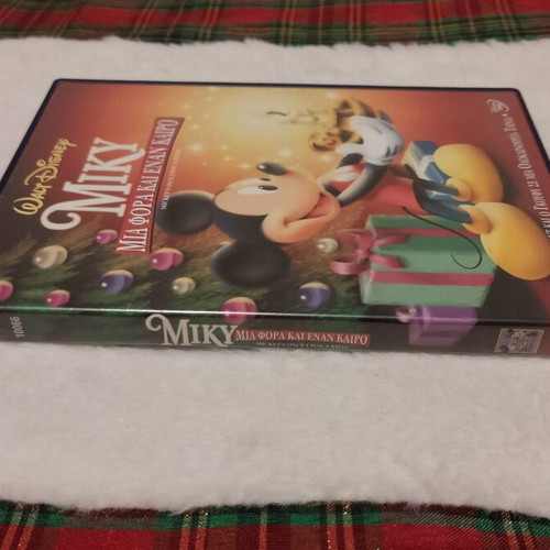 Miky Once Upon a Time Christmas Disney DVD like new, dubbed
