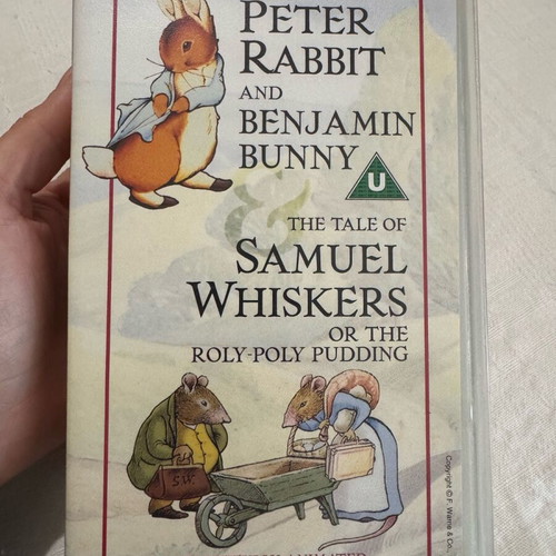 Beatrix Potter VHS tape sealed with 2 English fairy tales