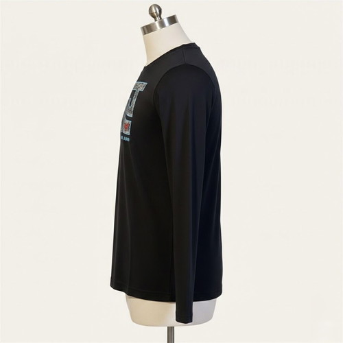Armani Jeans Black Long-Sleeve Shirt Size L Like New