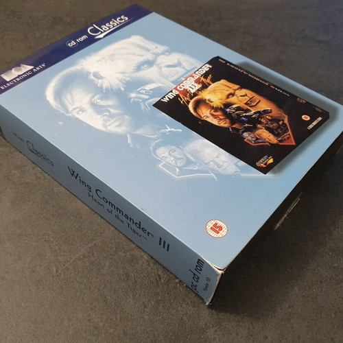 Wing Commander III 3 Big Box PC game used, 4 CDs, English version