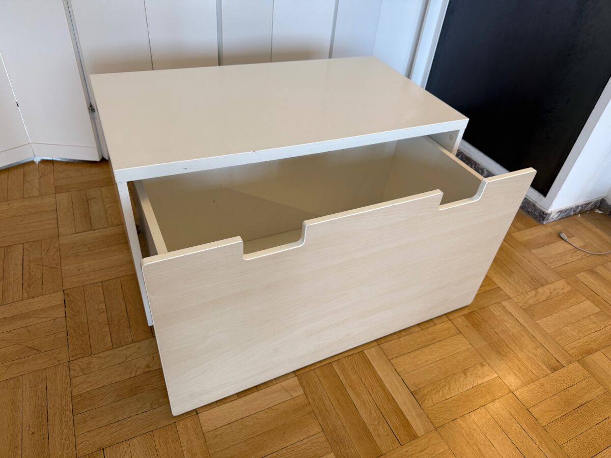 IKEA Stuva bench with storage box used,… - € 50,00 - Vendora.cy