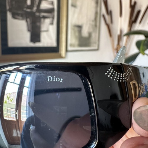 Dior vintage sunglasses black