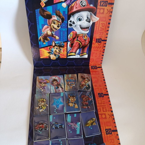 Paw Patrol album with magnets Lidl, like new, complete