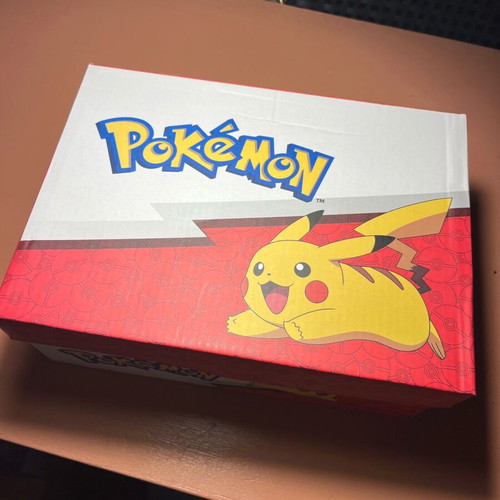 Pokemon kids canvas shoes with Pikachu new, size 28, blue