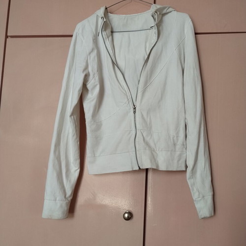 Body Action white hoodie like new, size M