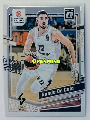 Κάρτα Nando De Colo Optic #80 LDLC Asvel Villeurbanne Donruss Euroleague 2023-24 καινούργια