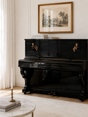 Boisselot & Fils Upright Piano used, French 1885