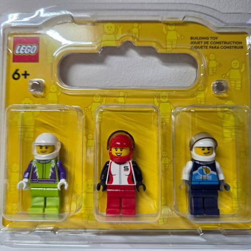 Lego Race Car Drivers 3 minifigures new
