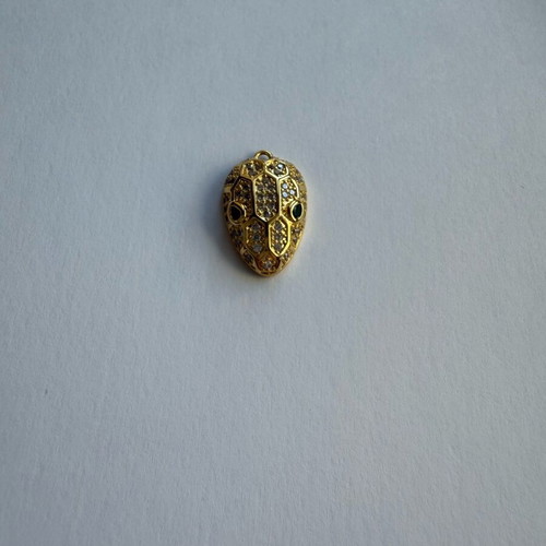 Steel pendant for jewelry new, gold-colored