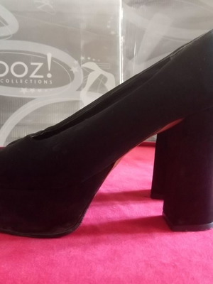 Γόβες σουετ μεταχειρισμένες Νο 37 μαύρες