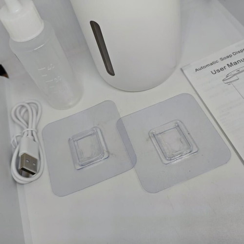 Automatic Touchless Soap Dispenser P11/P11S like new, white minimal design