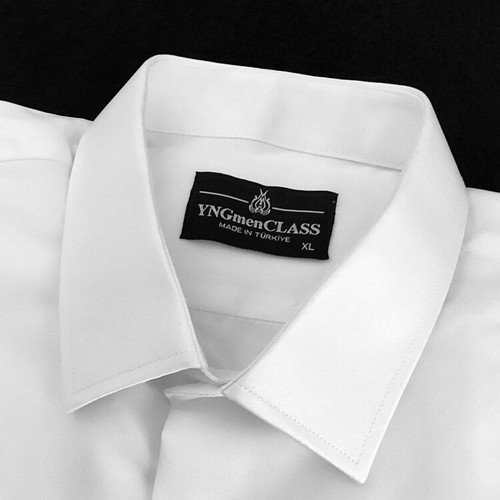 White Slim Fit Shirt XL like new, cotton blend