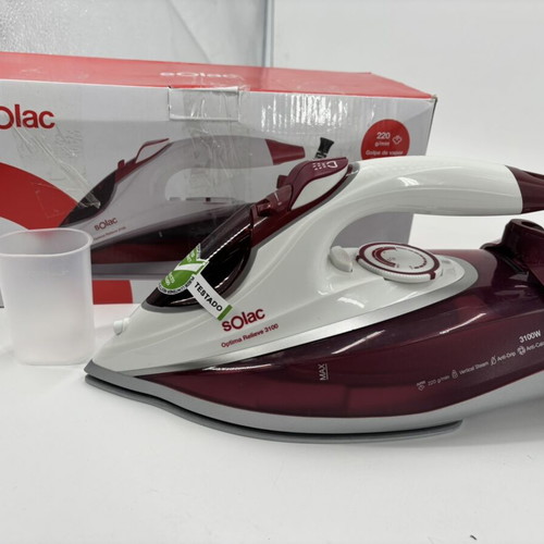 Solac Optima Relieve 3100 Steam Iron Model PV2040 New