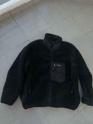Patagonia Teddy Fleece Jacket black size XL like new