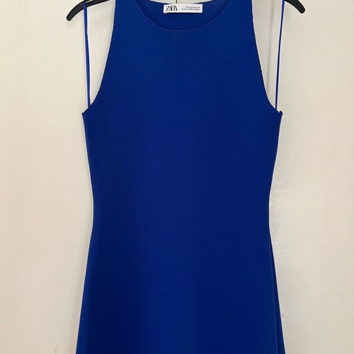 Zara blue knit midi dress new -  14,00 - Vendora.cy