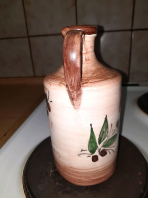 Ceramic Holy Water Pitcher