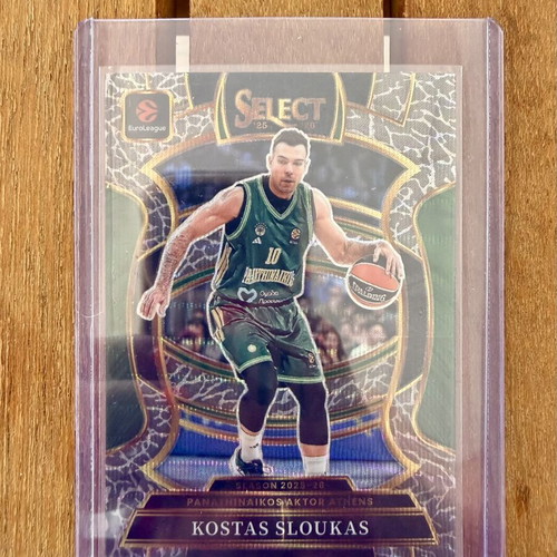 Kostas Sloukas Concourse Elephant Prizm SSP basketball card like new