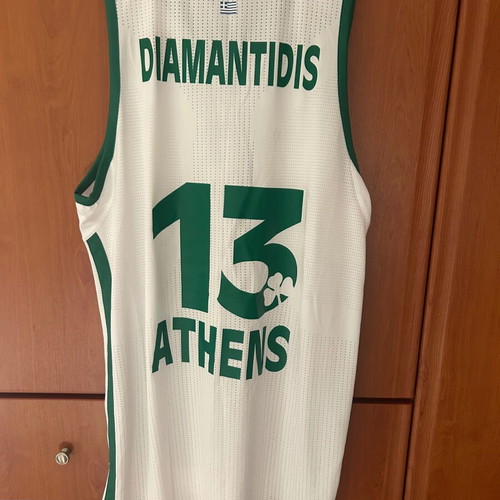Signed Diamantidis Euroleague jersey