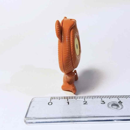 Kinder plastic figure used with scratches and marks