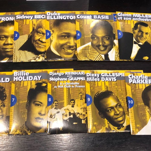 Les Triomphes Du Jazz CD box like new with 20 CDs