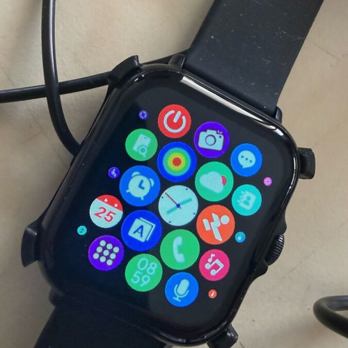Smartwatch and Acer wireless headphones like new, black