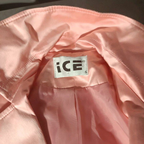Satin pink jacket like new, size S